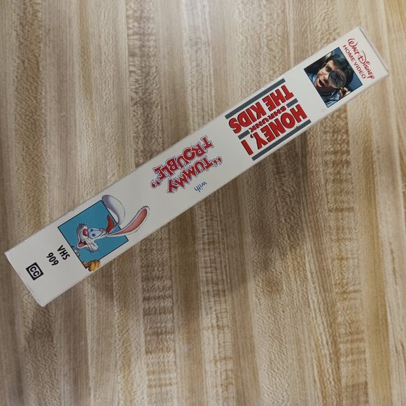 Honey I Shrunk The Kids 1989 VHS Roger Rabbit Tummy Trouble Stuart Gordon Yuzna - Picture 3 of 8